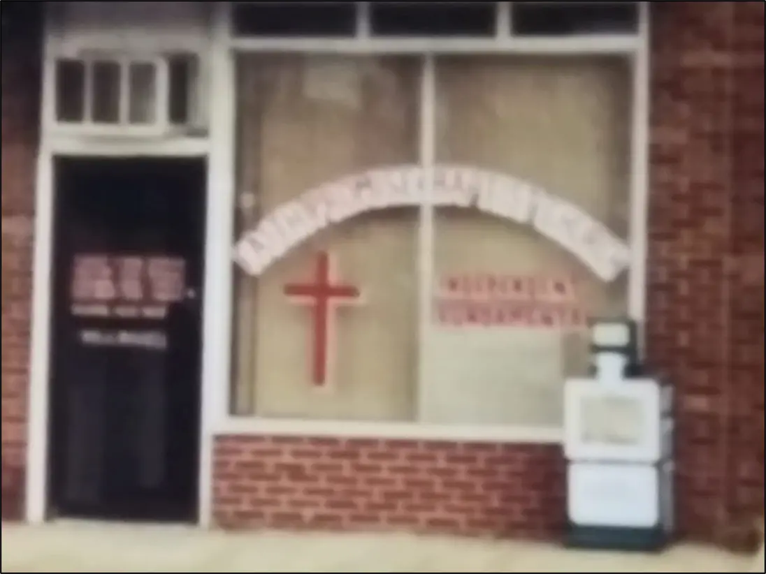 Faith Promise Baptist Church's first building